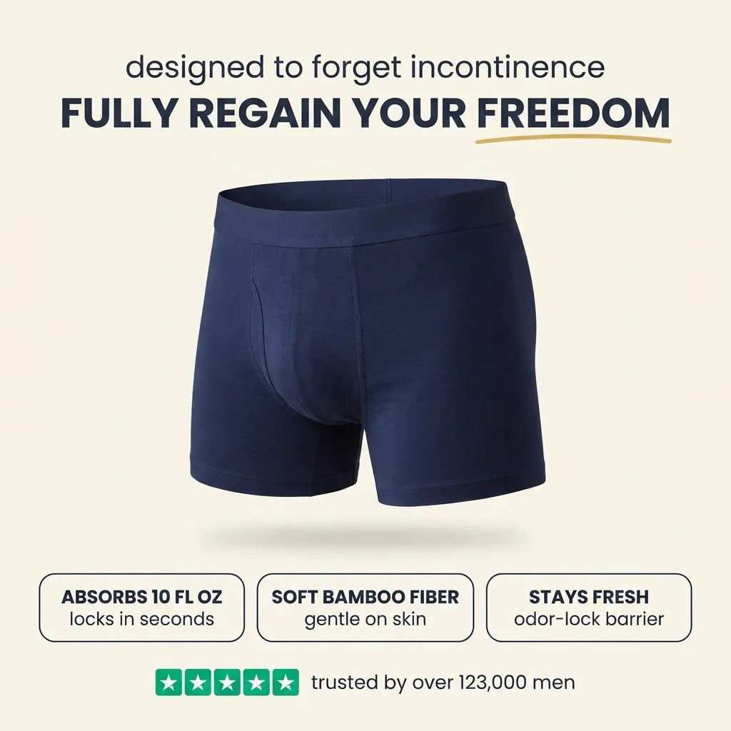 Ultra‑Absorbent Boxer Briefs